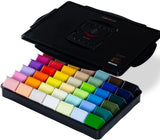 MIYA Acrylic Paint Set, 42 Colors x 60ml Unique Jelly Cup