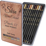 Black Widow Skin Tone Colored Pencils